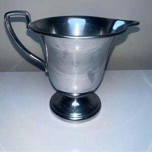 Vintage Faberware Stainless Steel Gravy Sauce Server Footed New York